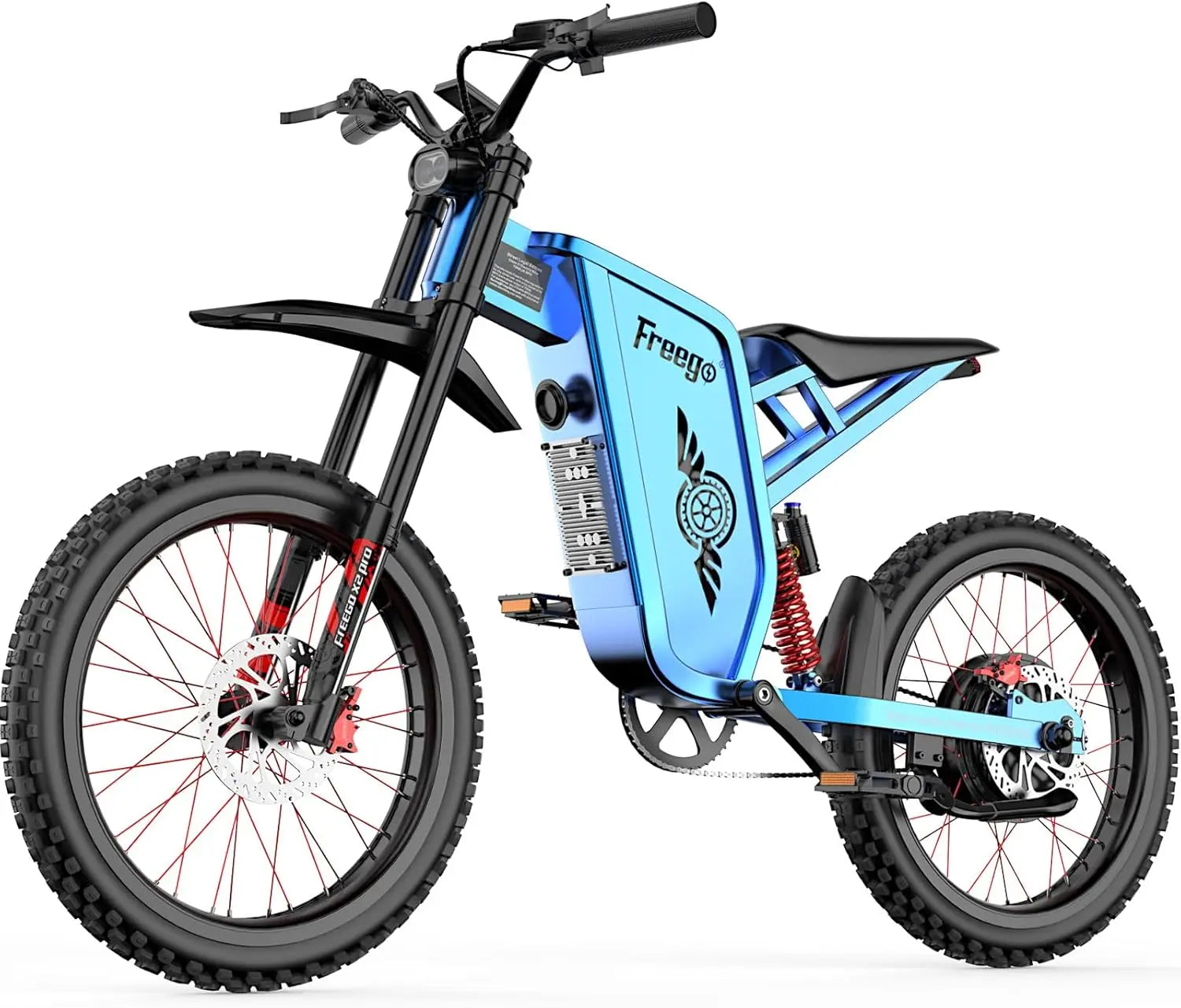 Electric Motorcycle Adults 7 Speed 50MPH Off Road