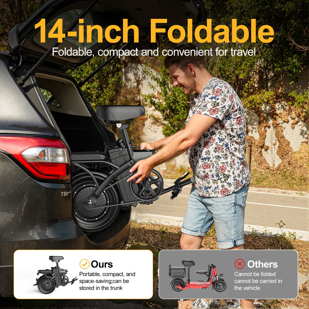 Removable Lithium Battery Aldult Foldable E Bikire