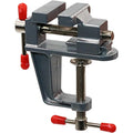 Mini Bench Vise Muliti-Funcational 3.5&quot Aluminum Miniature Small Jewelers Hobby Clamp On Table Flat Pliers Tool Vice
