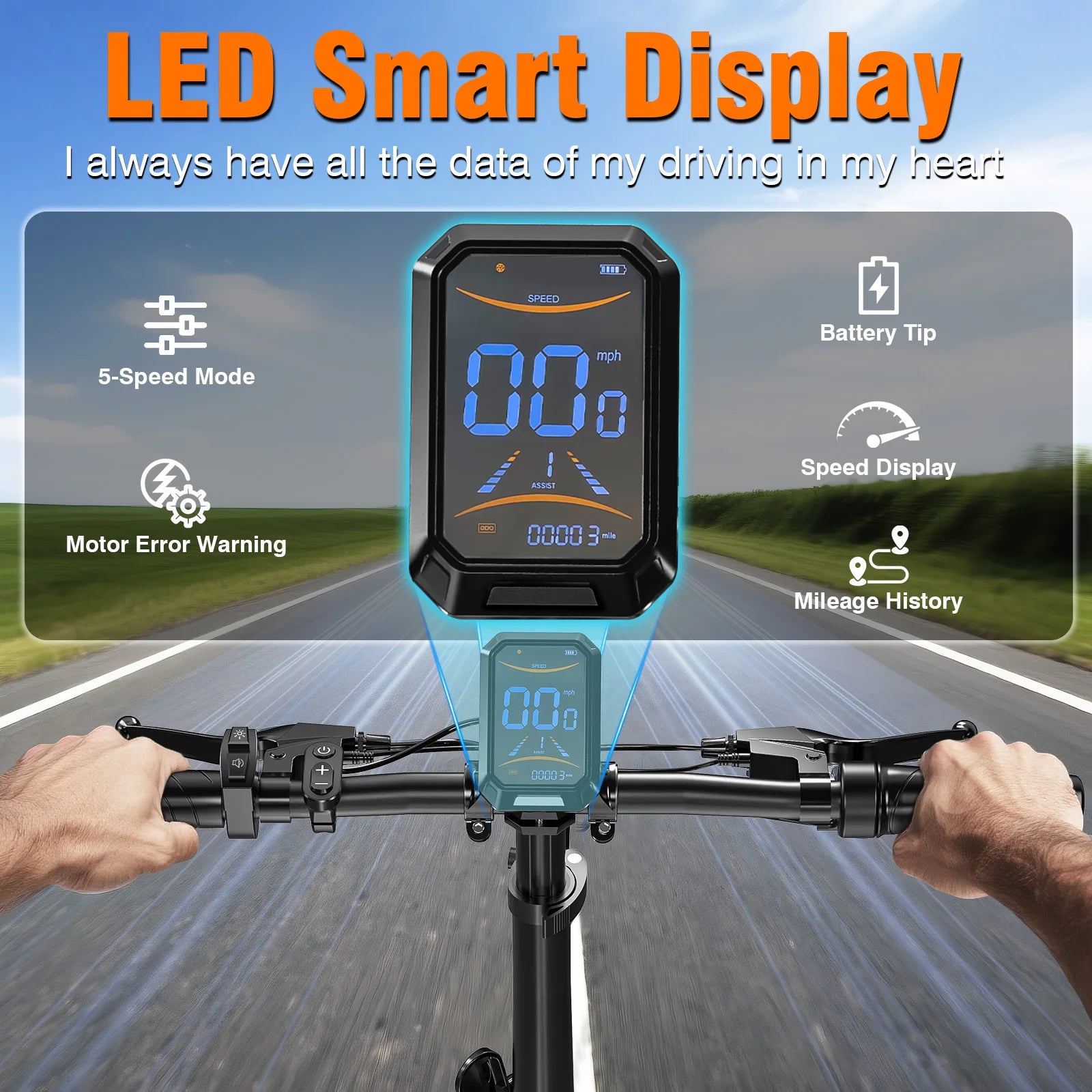 Youth Adult Electric Bicycle Road