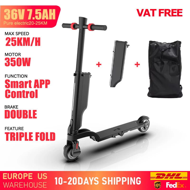 HUANCI X6 electric scooter adults Foldable electric scooters