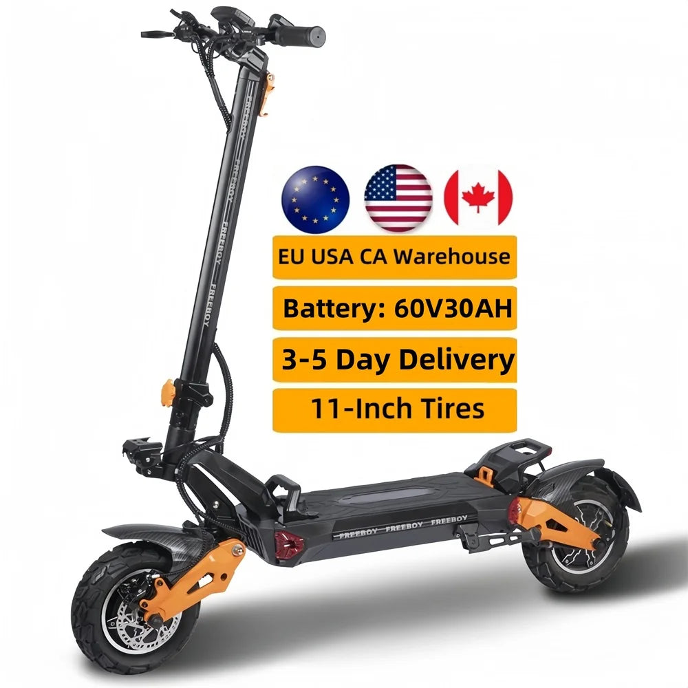 Fast Electric Scooter for Adult,Daul Motor