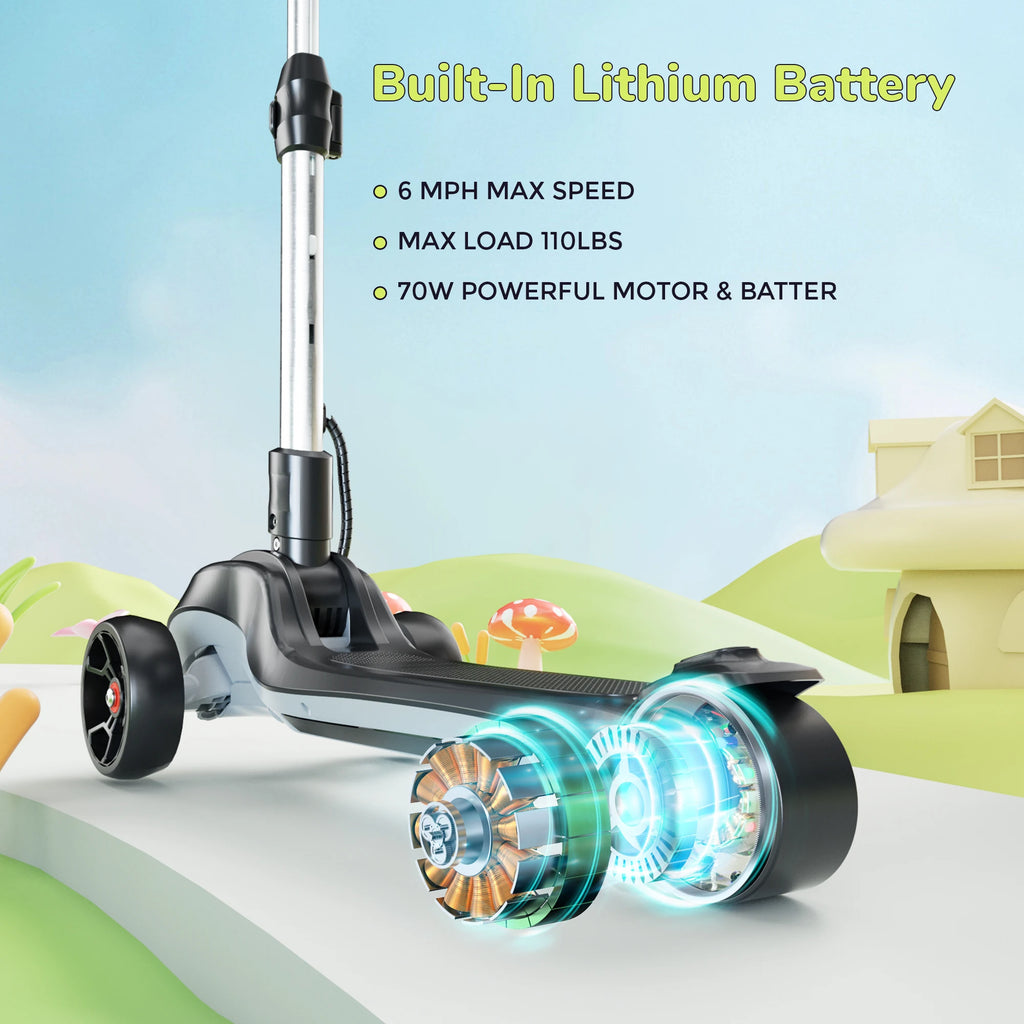 ik2 Electric Scoote Ages 3 Accelerator 3-Adjustable Height Toddler