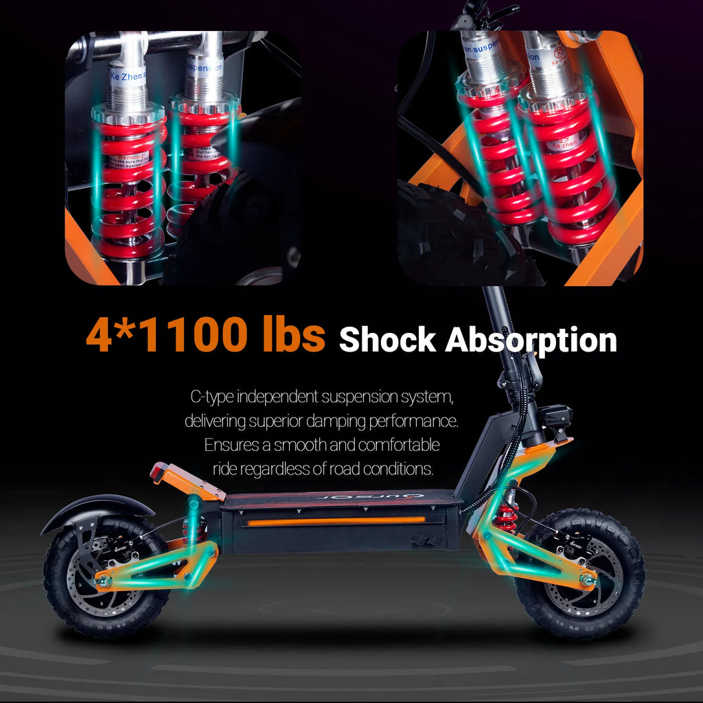 Upgraded NFC Unlockin Dual Motor Eelectric Scooter