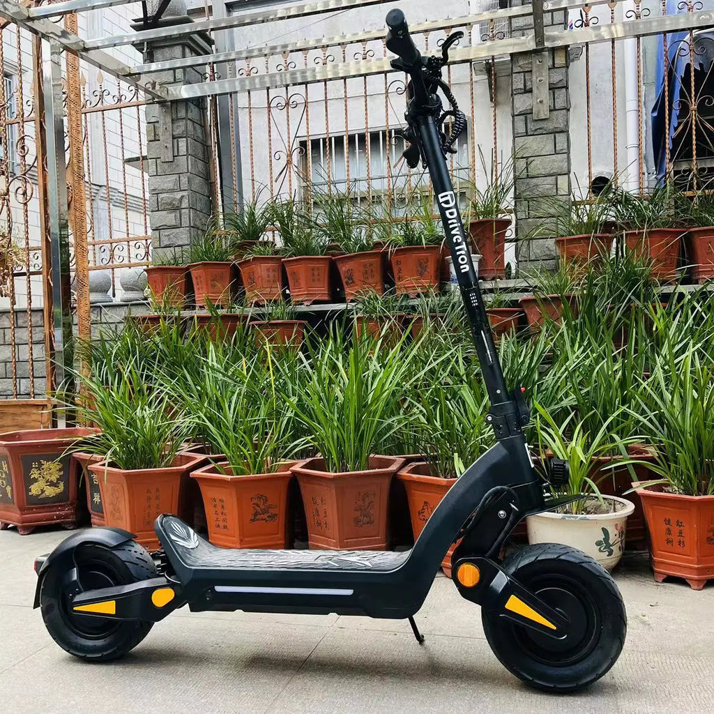 Hydraulic Suspension Dual Motor Foldable Electric Scooter