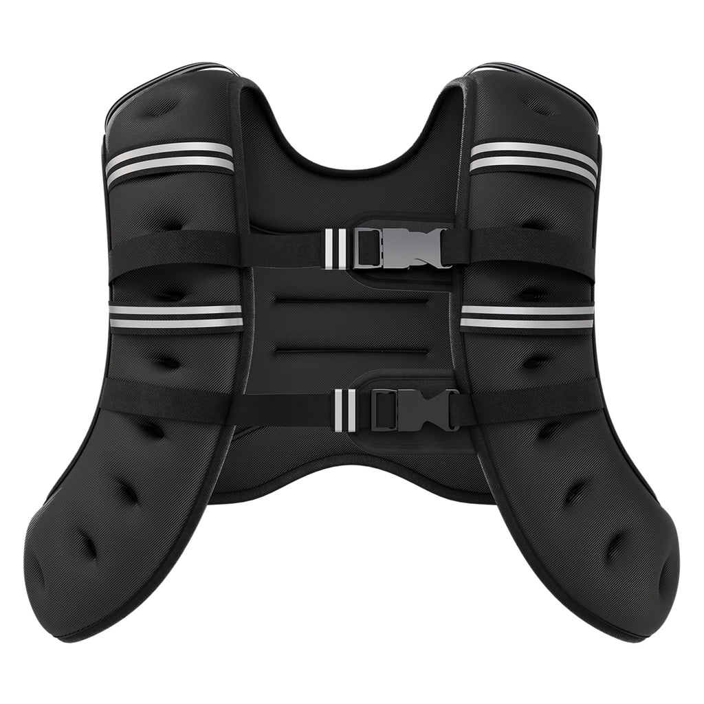 Weighted Vest Fitness Reflective Strips Men Women