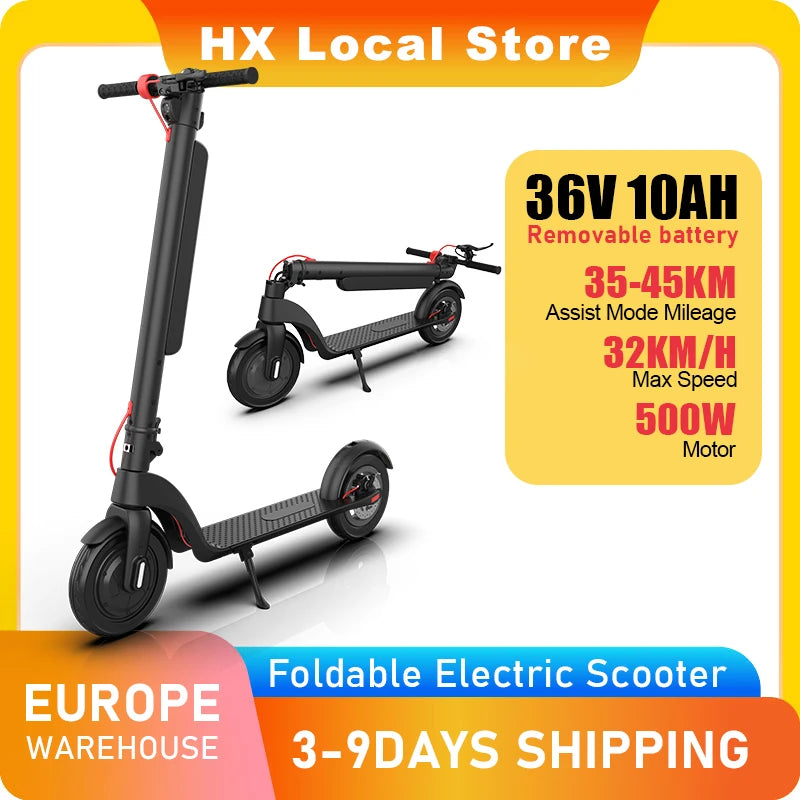 electric scooter Foldable Electric Scooter 10Inch adult Kick10AH