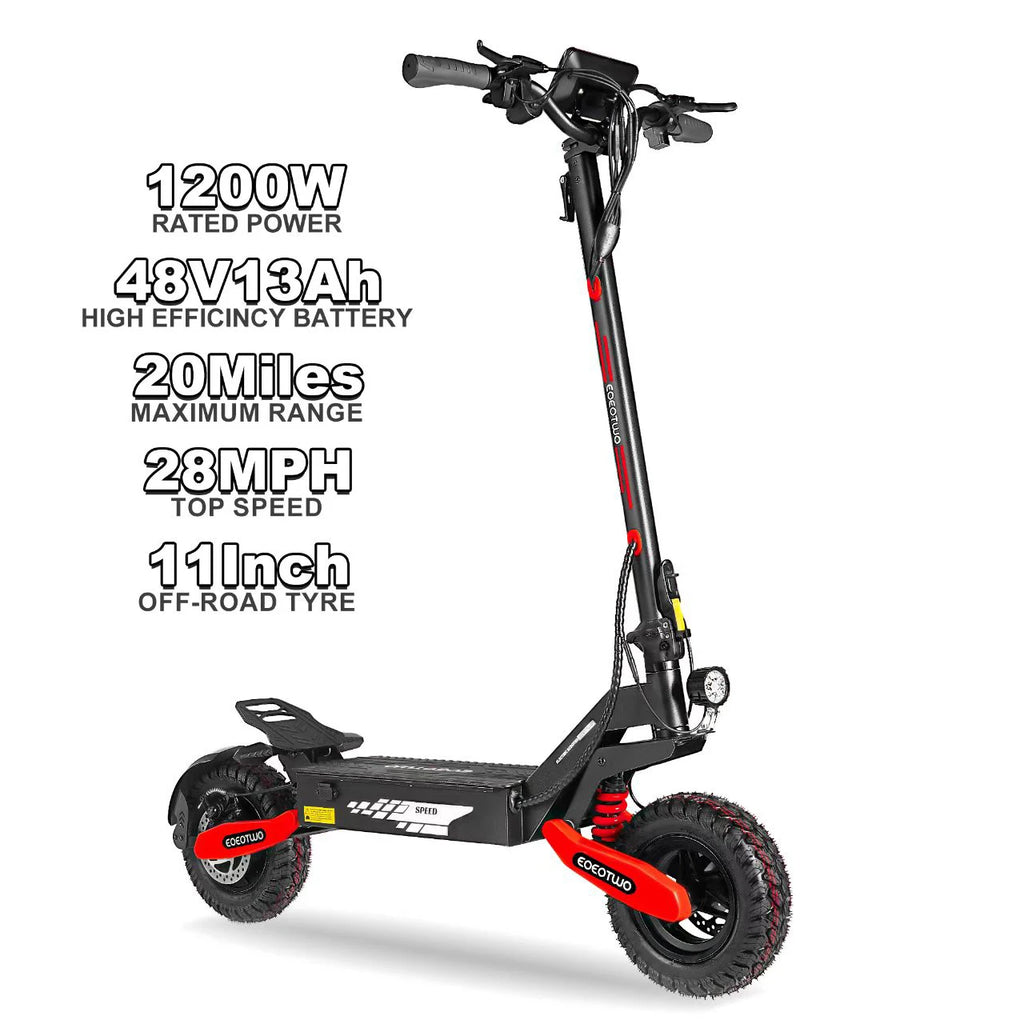 h,11'' Off Road Tires,Dual Suspension E-Scooter+1 Year Warranty