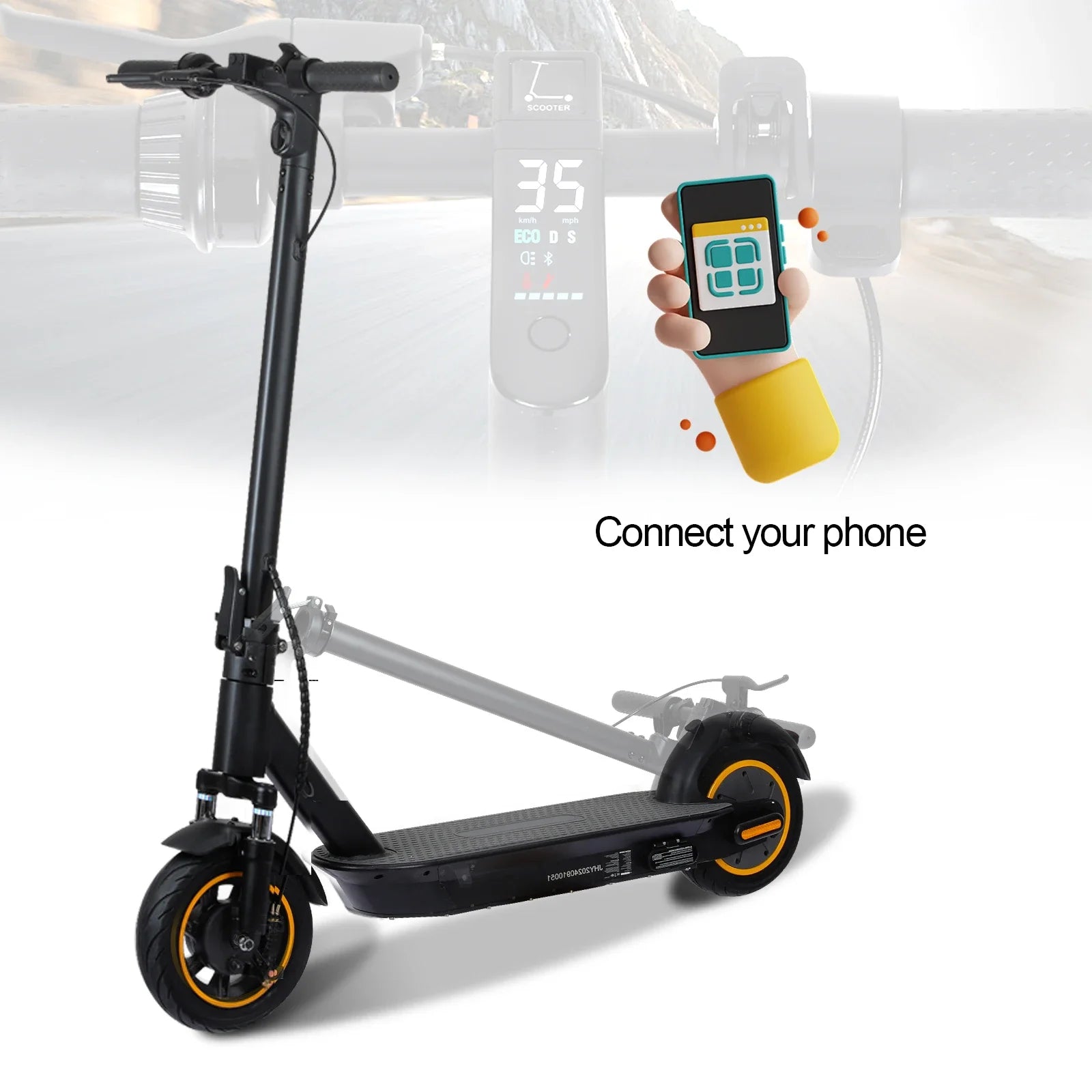 Batteryr Foldable Urban Exercise Commute Electric Scooter