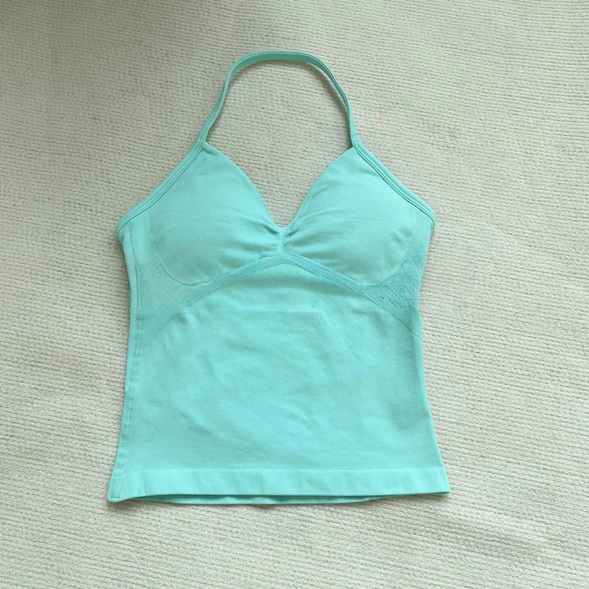 Women's fitness impact leggings, gym sports halter-