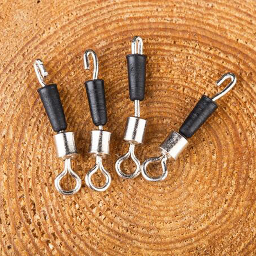 50pcs Fishing Barrel Bearing Rolling Swivel Solid Ring