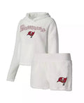 | Women's White Tampa Bay Buccaneers Fluffy Pullover S