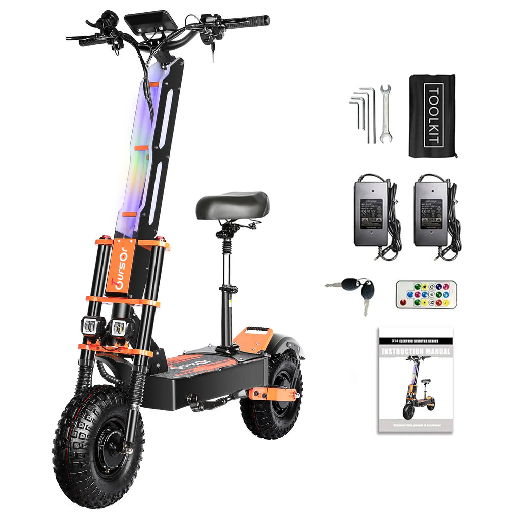 Dual Motor Adult Off-road Electric Scooter