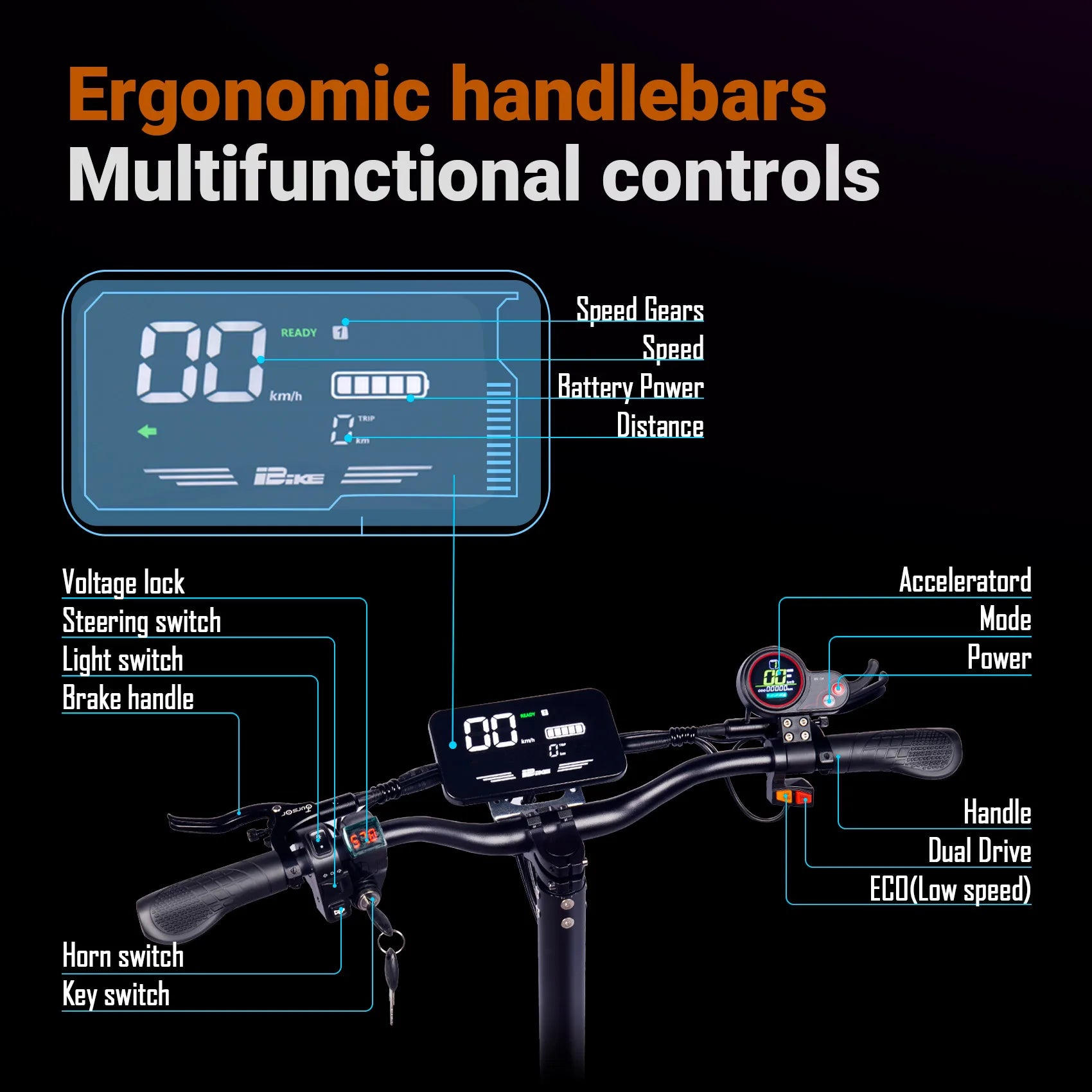 TOURSOR X5 EU USA Foldable 5000WScooter