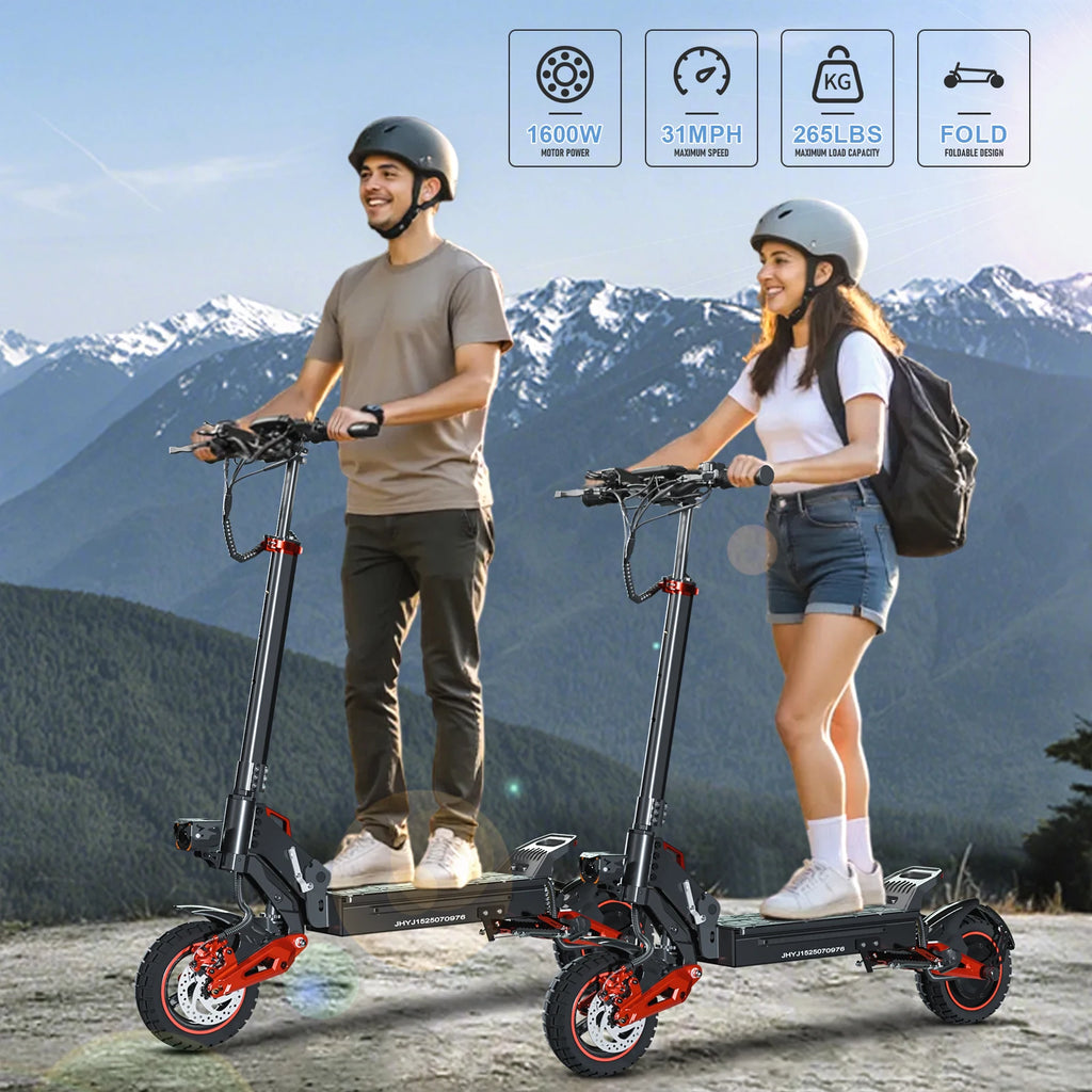 Electric Scooter for Adult, Max Speed 28mph
