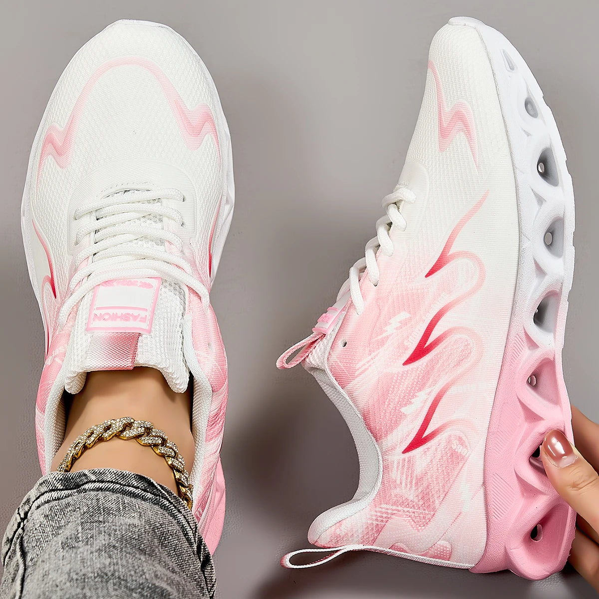 Sneakers for Women Orthopedic Sneakers Walking Shoes for Women, Lightweight Casual Tennis Sneakers Air Running Shoes