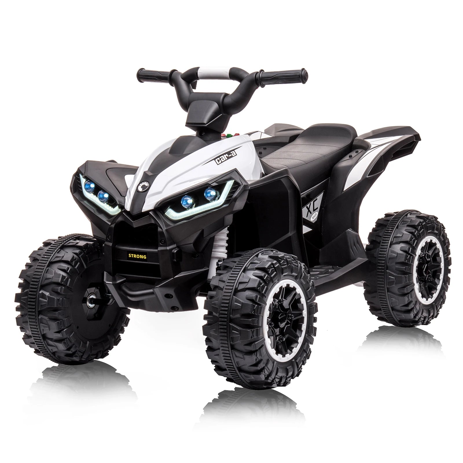 12V Kids  Battery, Powered Four WheelerMusic USB Port,