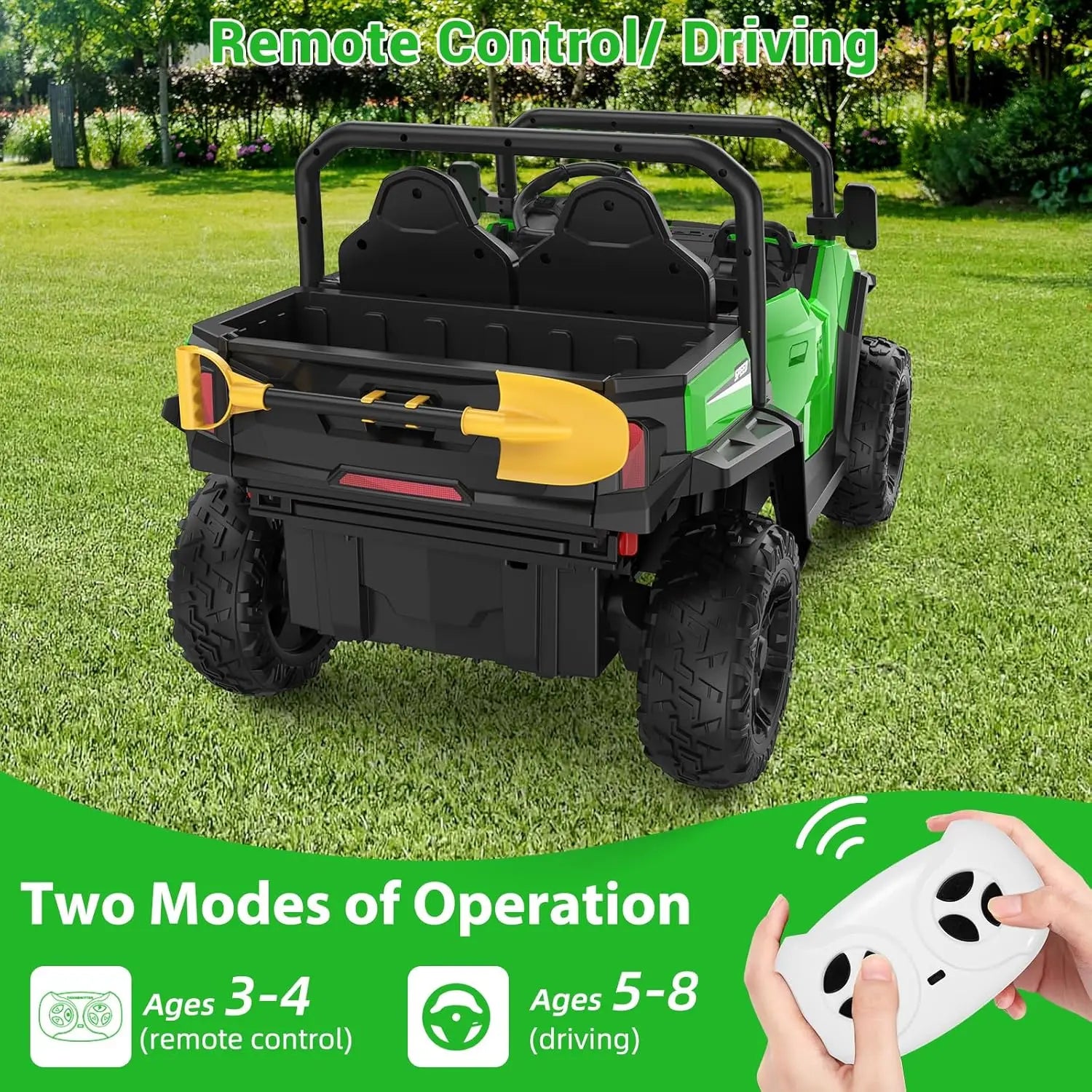 Kids 4x4 Electric Car with Remote Control, S