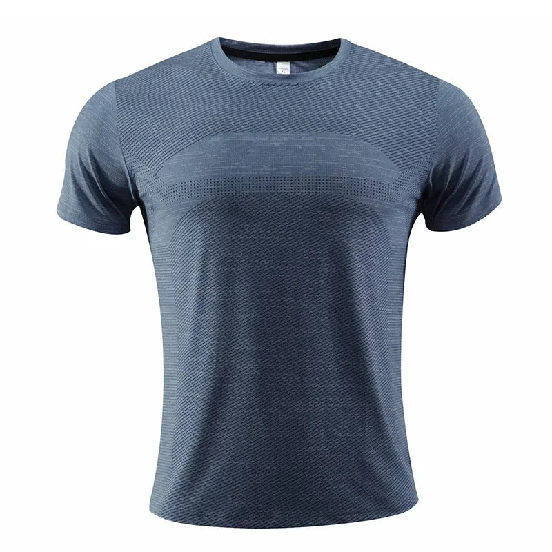 Mens Short Sleeve Sport t Shirt Quick Dry Running