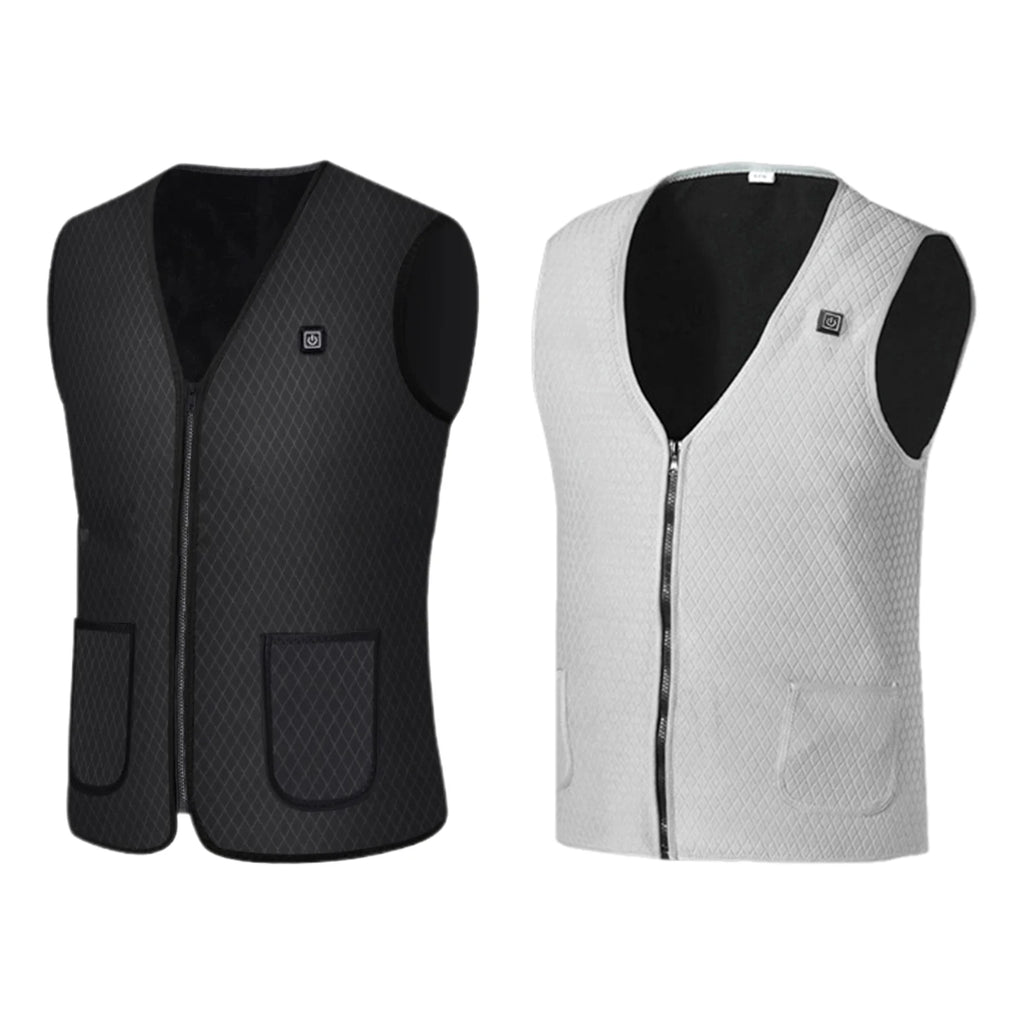 Washable Sleeveless Heating Jacket for Outdoor Sport