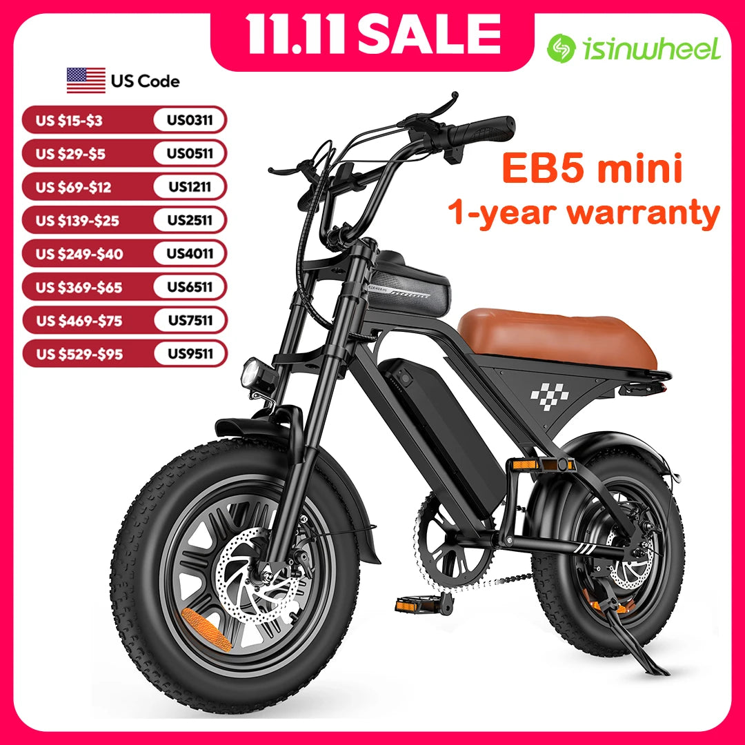 Off Road Electric Biker Adults Fat Tire