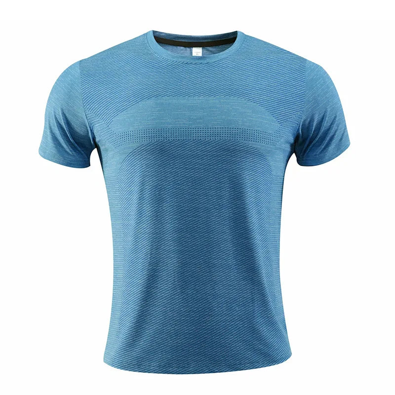 Mens Short Sleeve Sport t Shirt Quick Dry Running