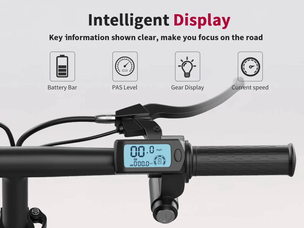 Folding Electric Scooter for Adults,  Full Shock Absorption