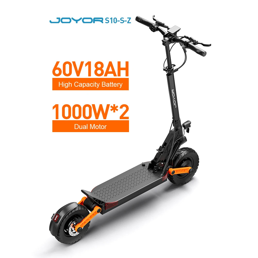 2 Dual-engine Super Endurance  Shock-Absorbing Electric Scooter
