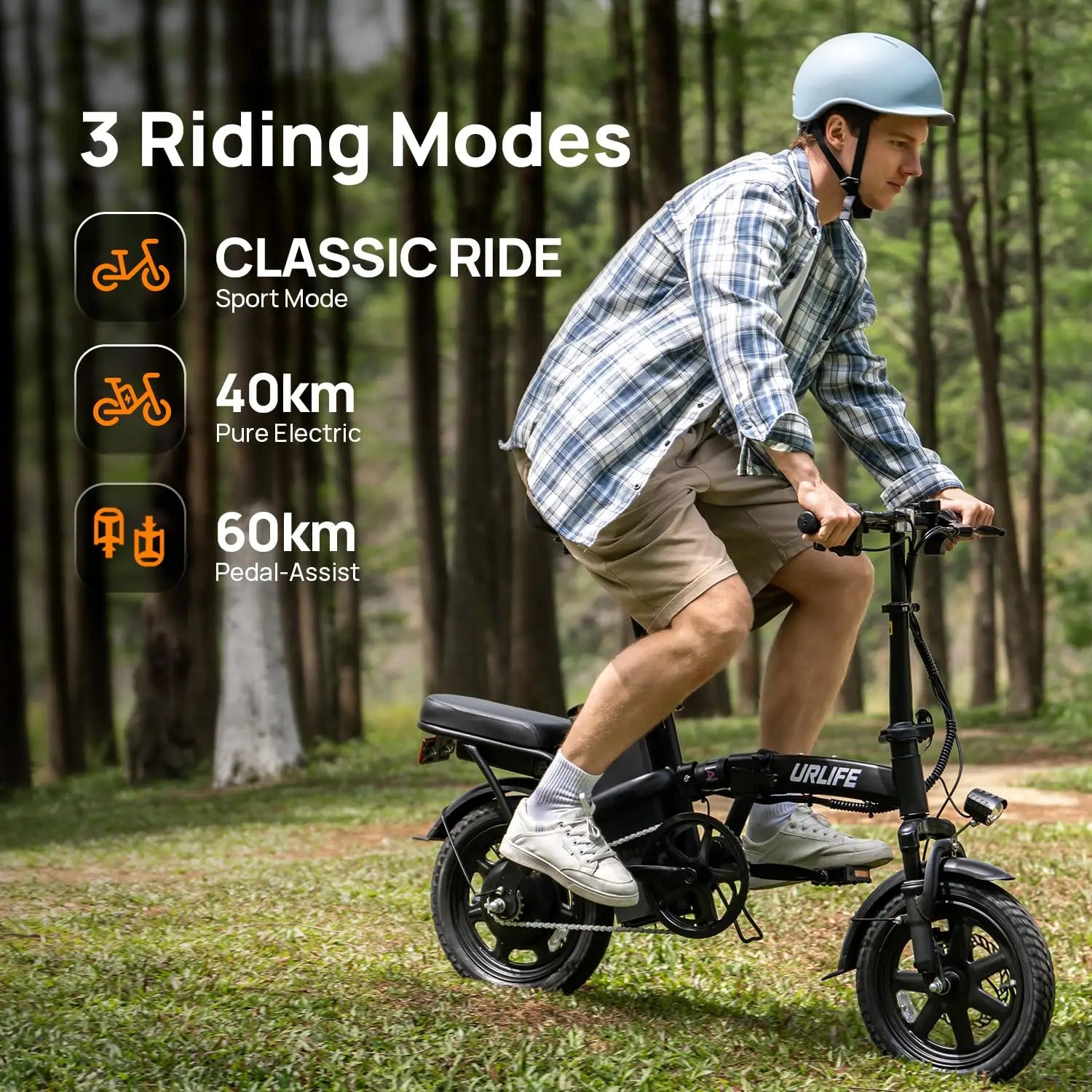 14" Foldable Electric Bicycle for Adult