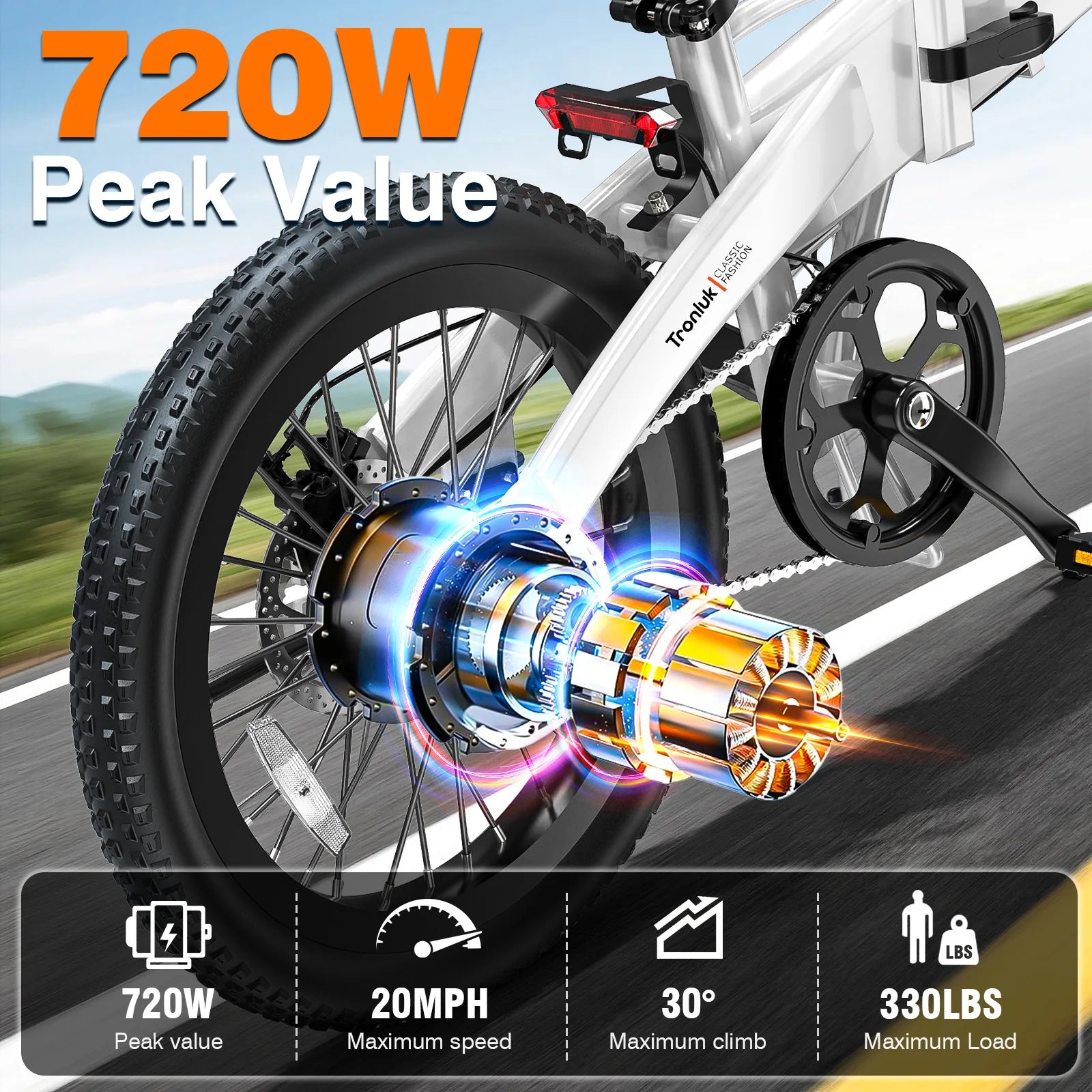 Youth Adult Electric Bicycle Road