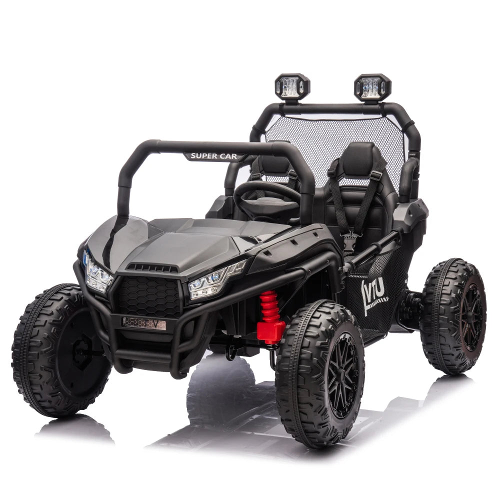 24V Two-seater  Power,Four-wheel suspension,LED Rear