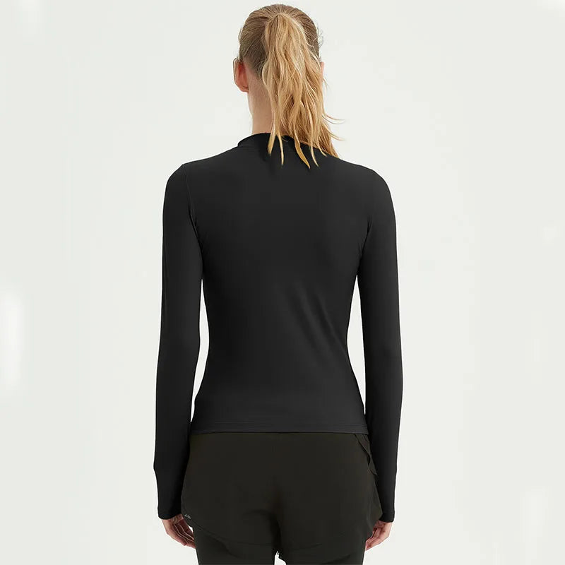 Women'S Tight Yoga Wear Quick-Drying Long-Sleeved