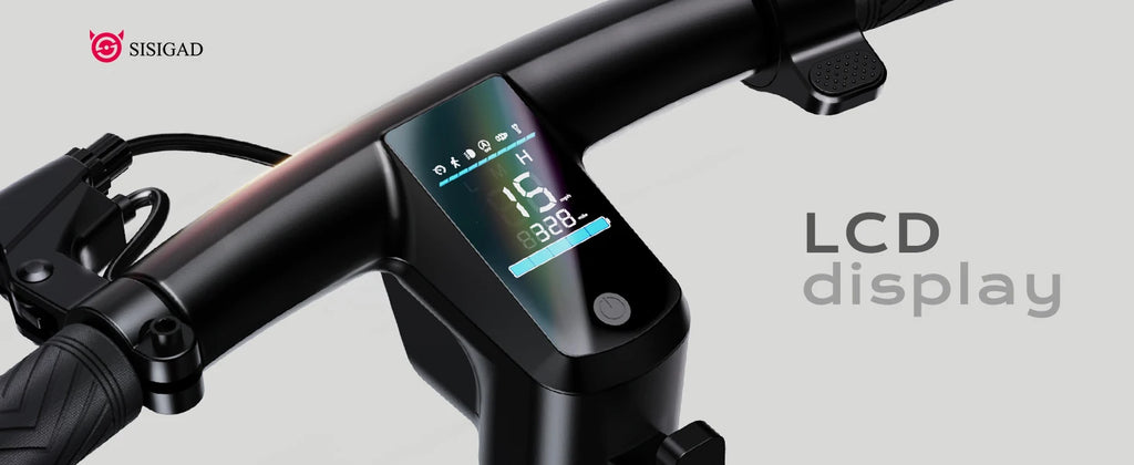 Electric Scooter: folding design, double braking system.