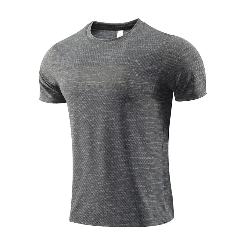 Mens Short Sleeve Sport t Shirt Quick Dry Running