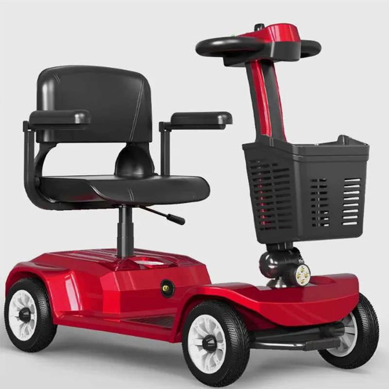 4Wheels Mobility  Elderly Portable Folding Electric Scooter