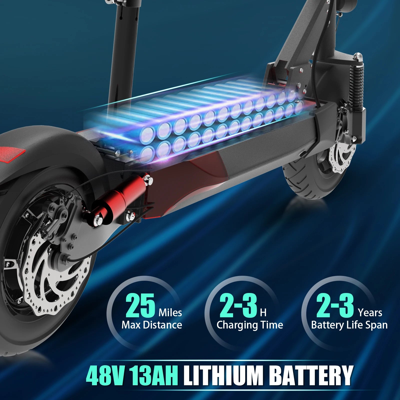 Electric Scooter for Adults with Seat,  Foldable