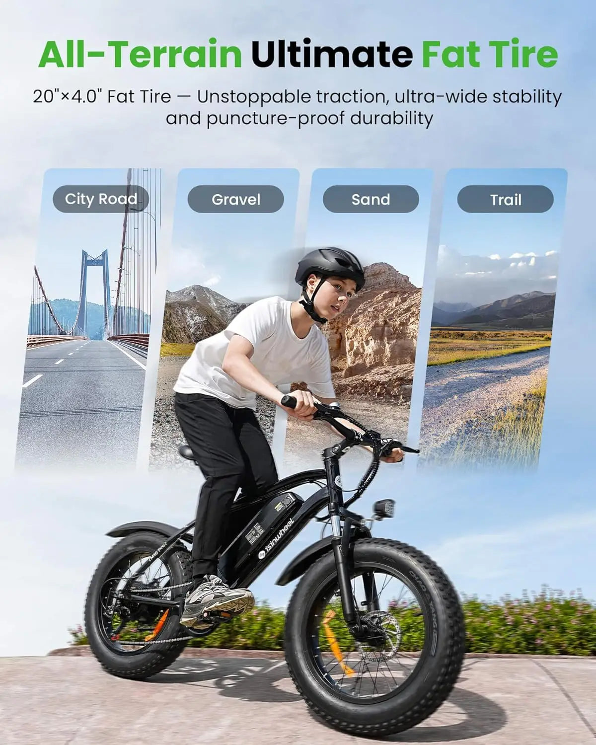 Fat Tire Ebike for Adults