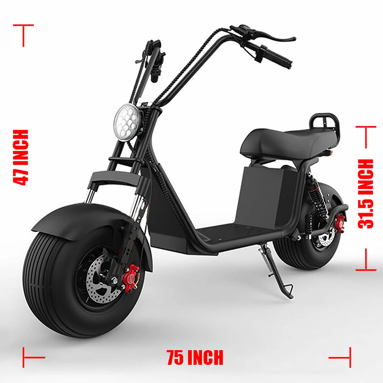 Lager Tire Electric Scooter For Adults