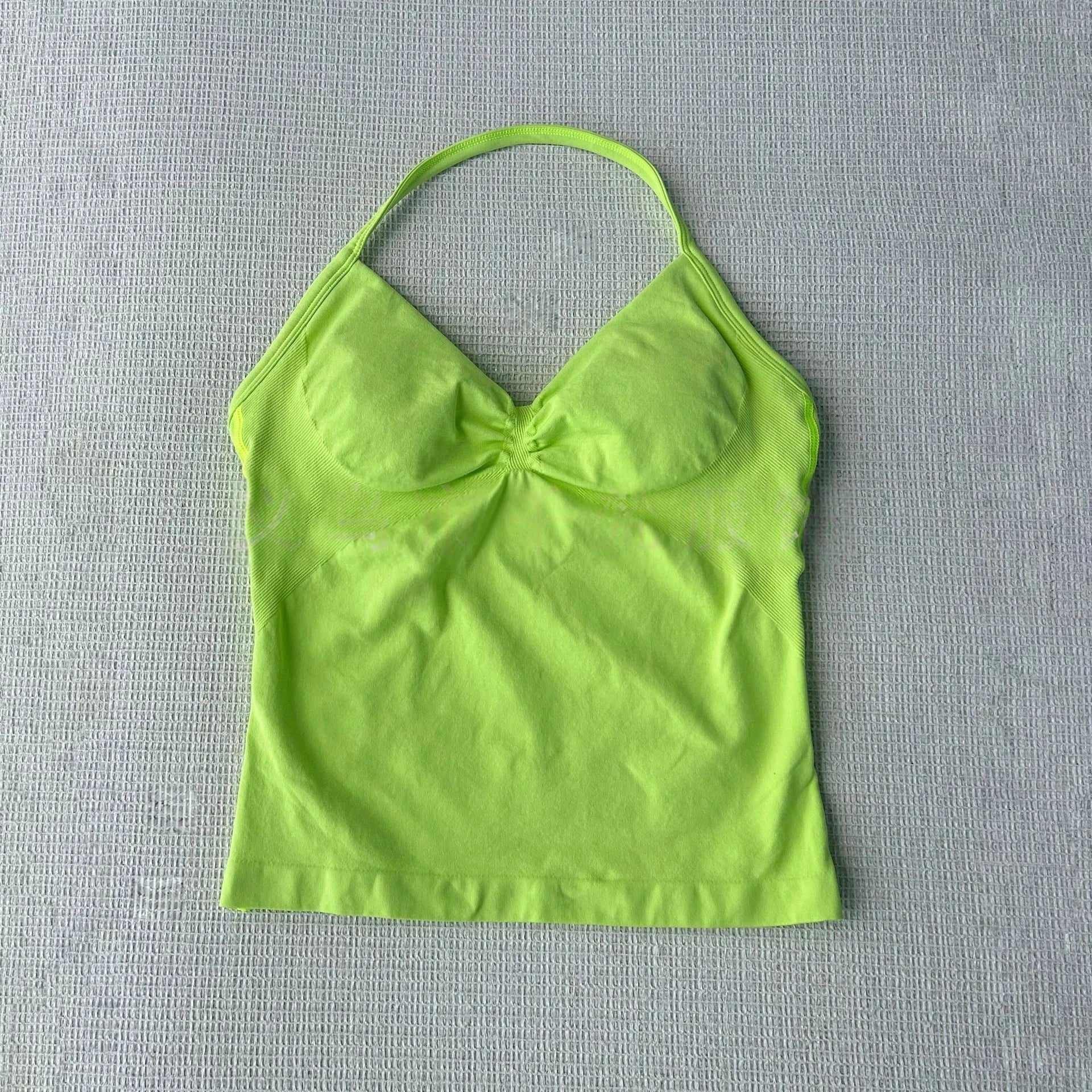 Women's fitness impact leggings, gym sports halter-