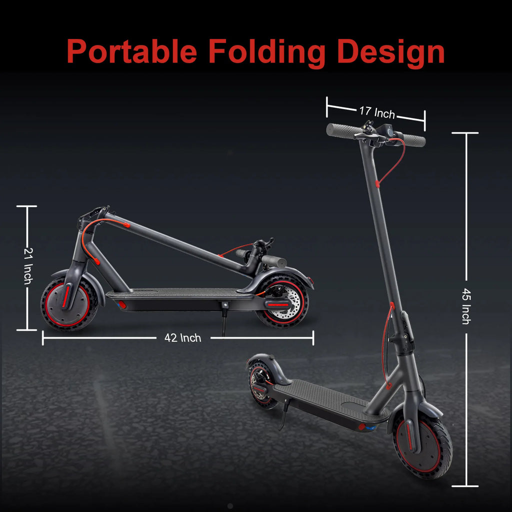 Electric Scooter 25KM/H Adult 8.5 Inches 350W 10.4Ah Foldable