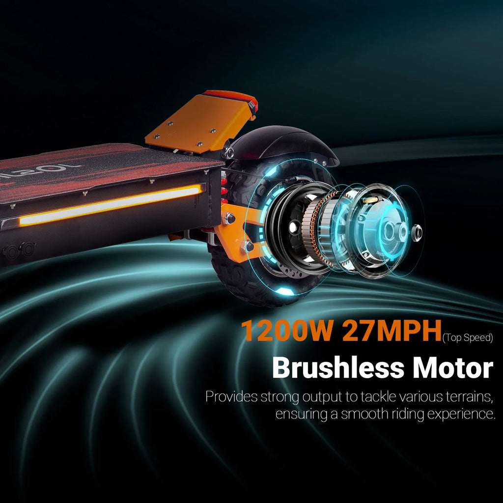 " All Terrain Three Speed Adjustable Adult E Scooter