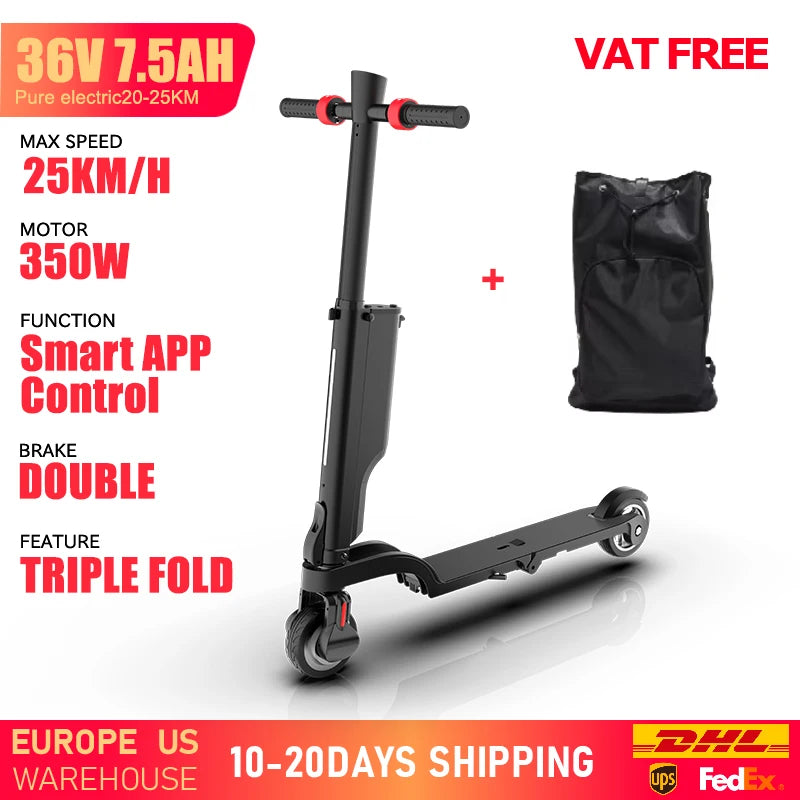HUANCI X6 electric scooter adults Foldable electric scooters