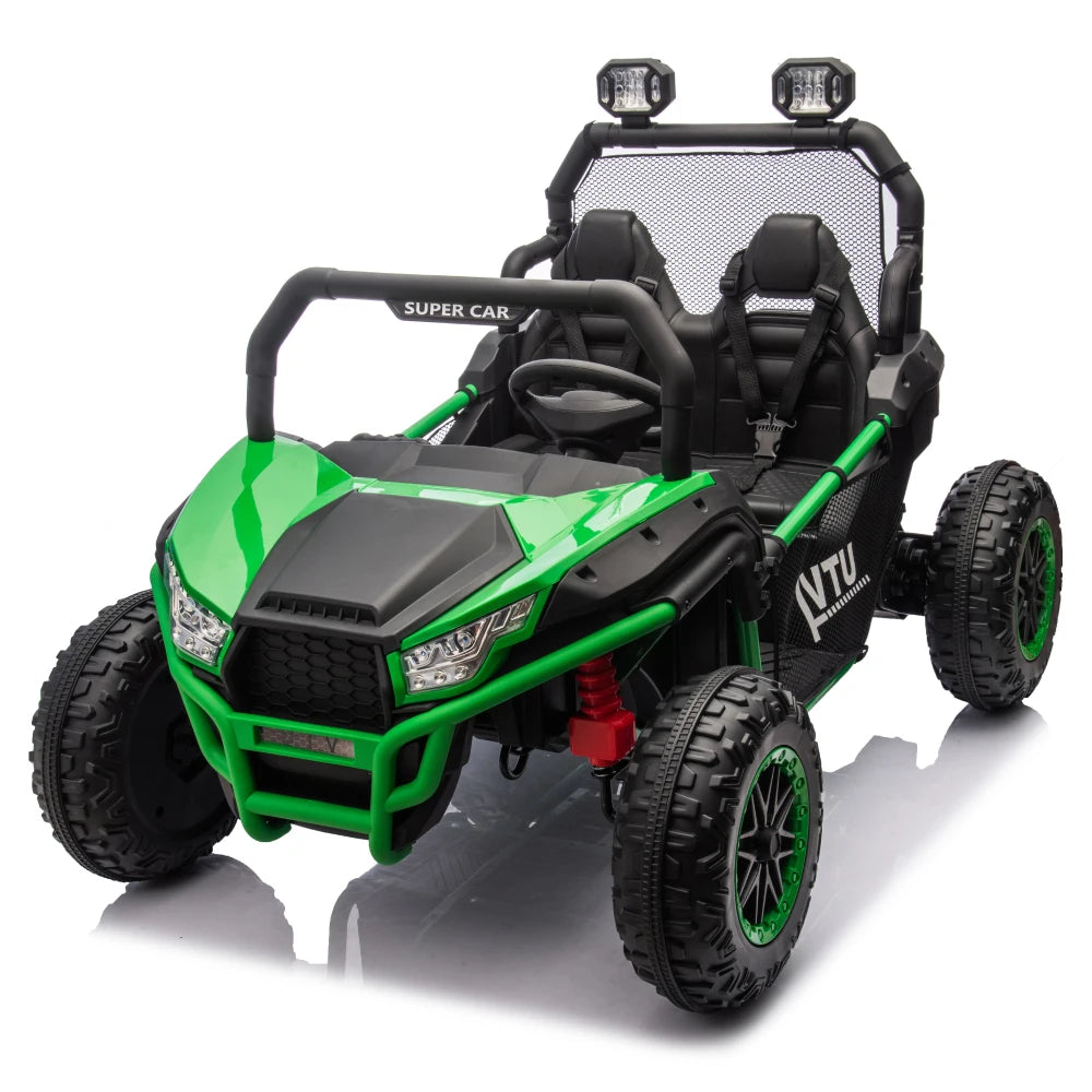 24V Two-seater  Power,Four-wheel suspension,LED Rear
