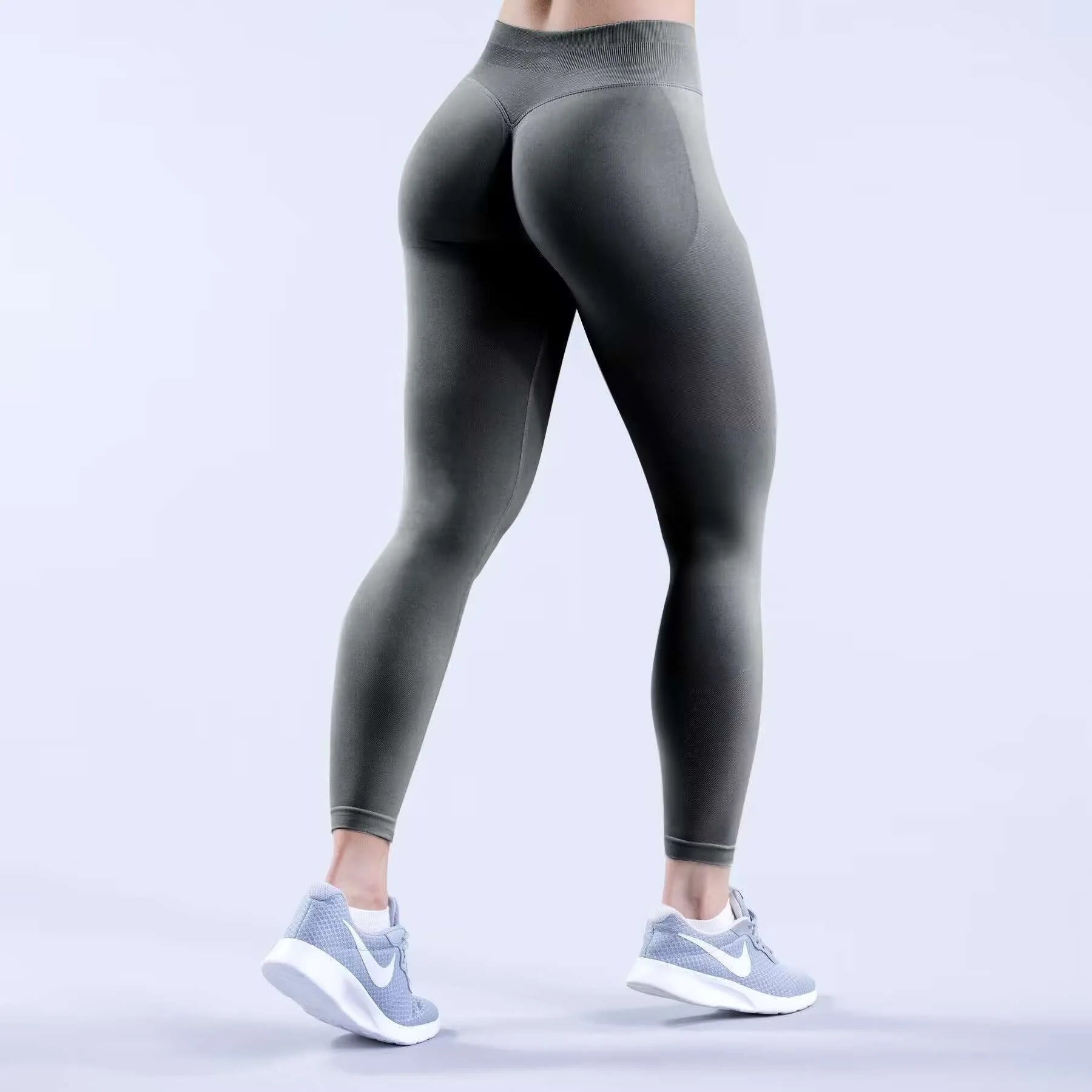 Women's fitness impact leggings, gym sports halter-