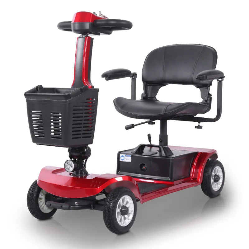 4Wheels Mobility  Elderly Portable Folding Electric Scooter