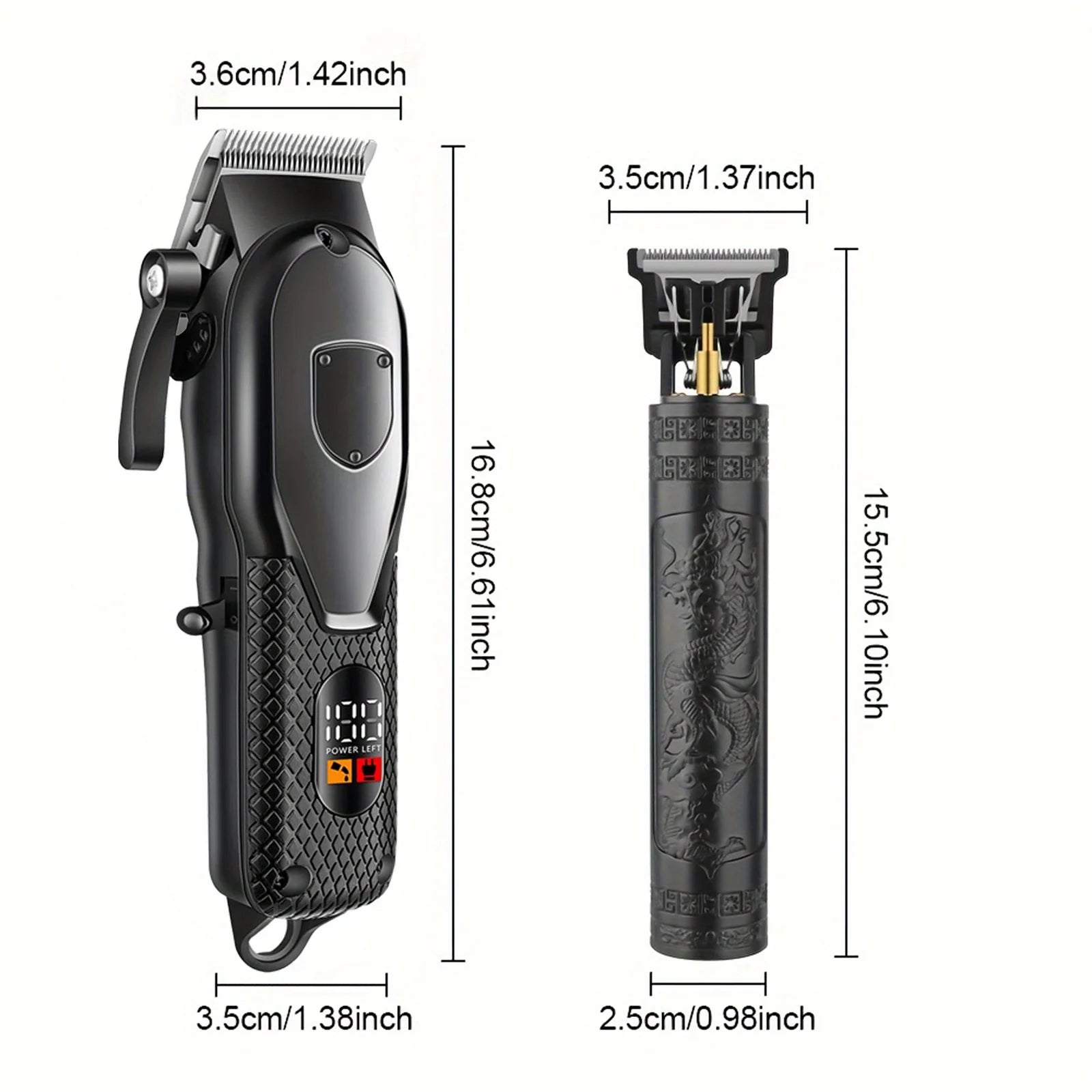 Professional Hair Clippers Set for Men