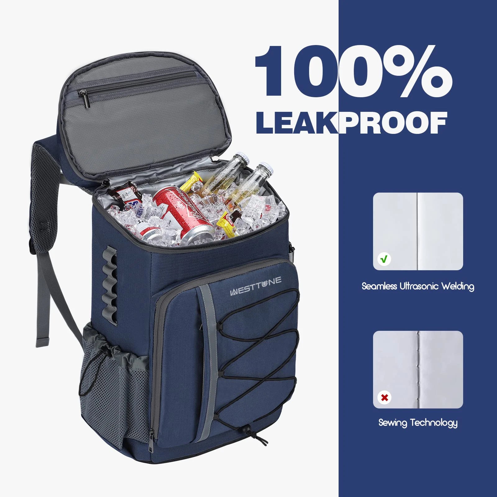 Can Cooler Backpack Leakproof Insulated