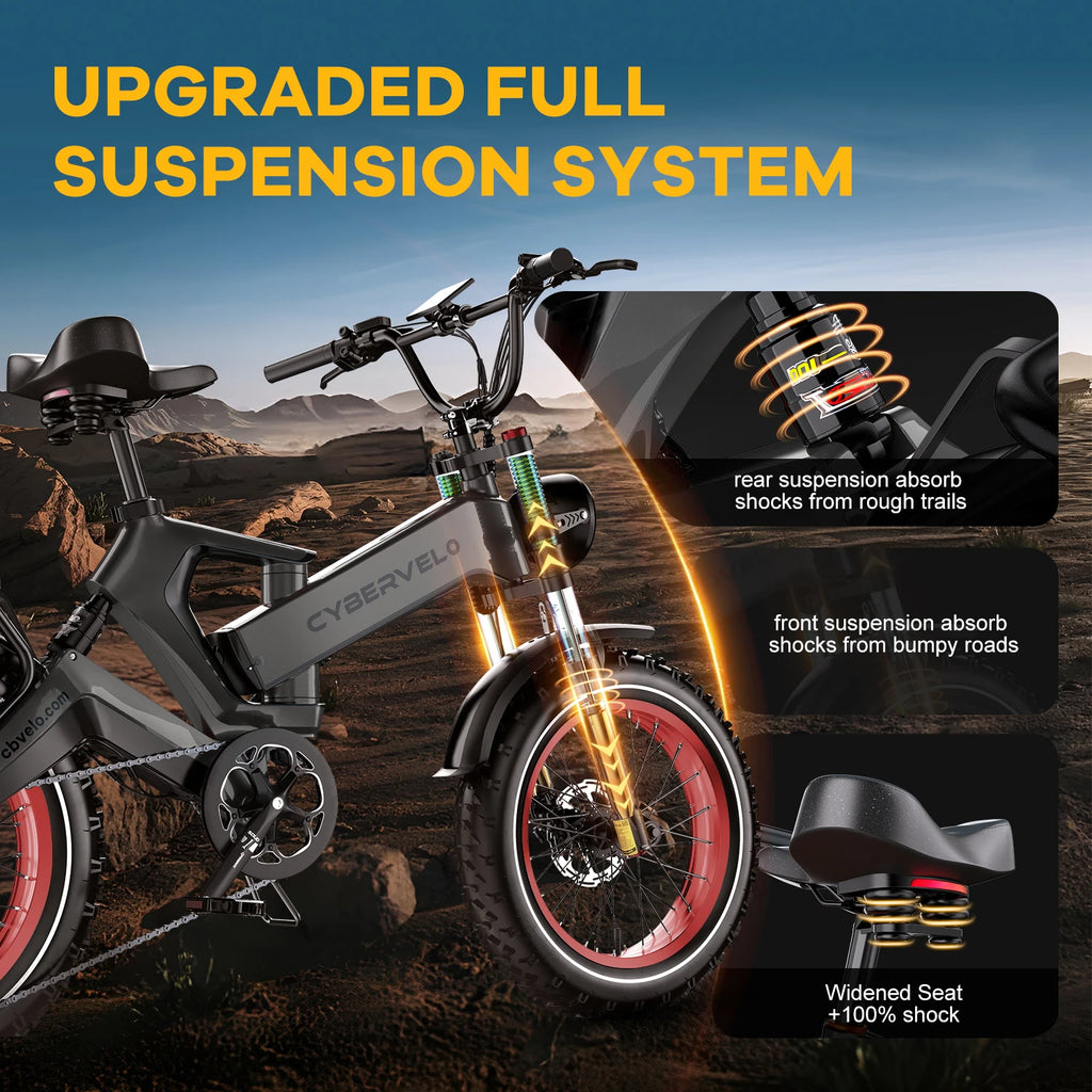 Folding Electric Bike for Adults