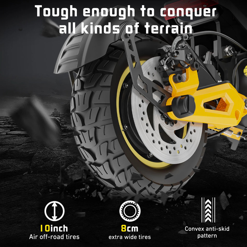 Dual Motorr Off-road Tire Foldable EScooter
