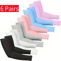 3/6Pcs Unisex Cooling Arm Sleeves Cover Sports